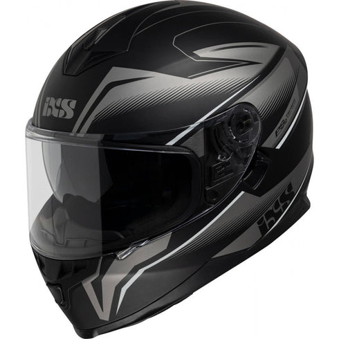 Casca Moto IXS 1100 2.3 BLACK MATT-GREY